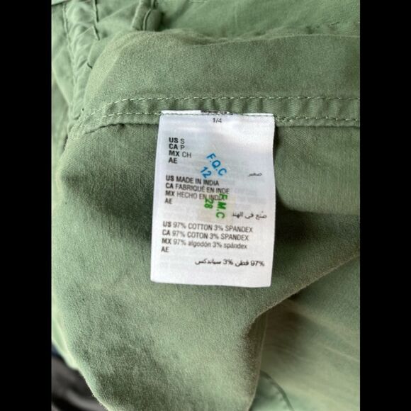 Style & Co green/teal hip length jacket, drawstring, snaps/zipper, brand new, S - Picture 9 of 11